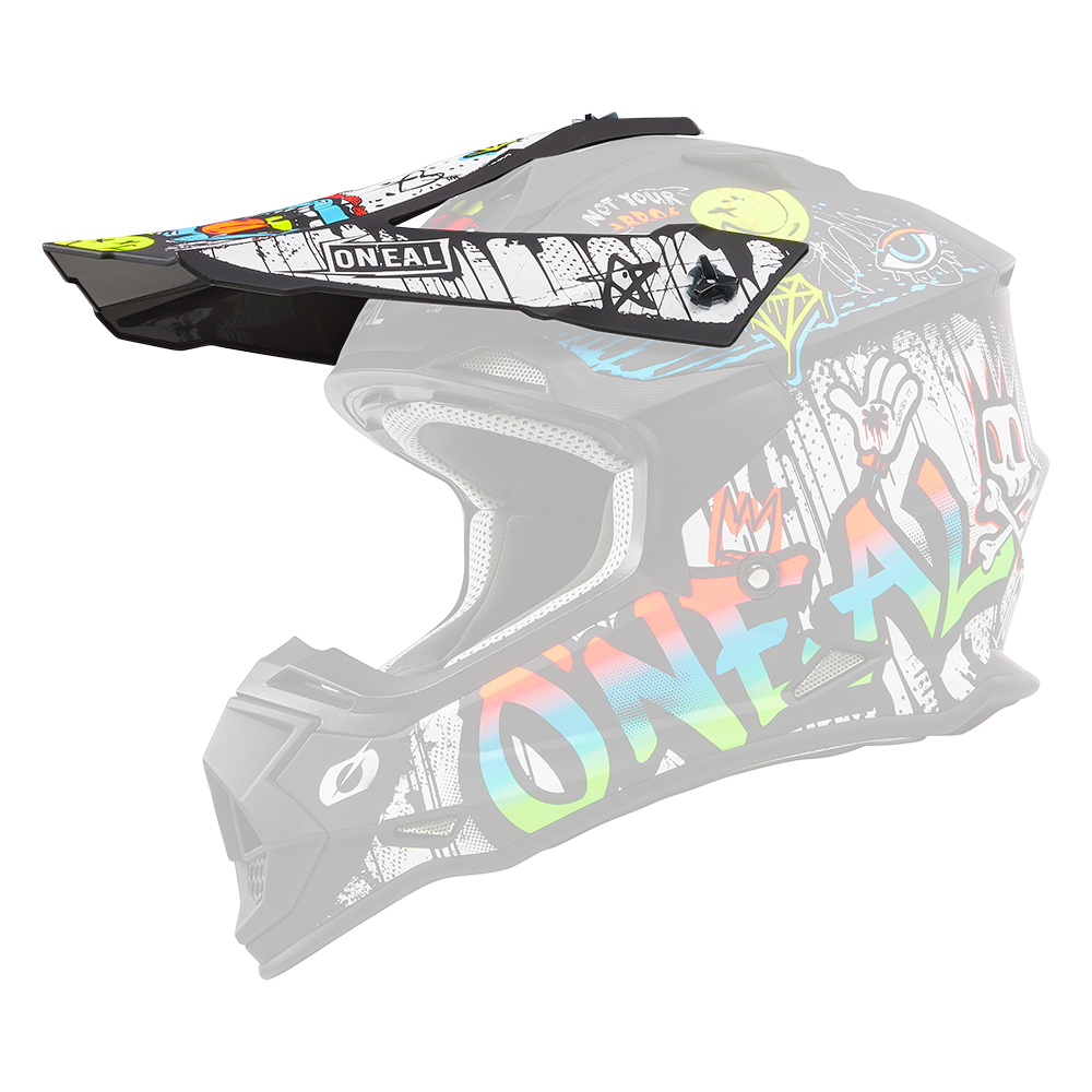 Spare visor for 2Srs Rancid helmet