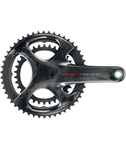 Campagnolo Super Record Ultra-Torque TI Carbon 12v crankset.