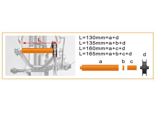 Long Reggicaten without wheel icetoolz 30c1