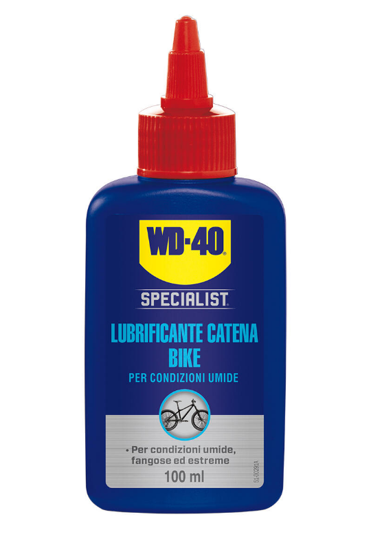 Lubrifiant spécialisé pour chaîne de vélo WD-40 pour conditions humides 100 ml