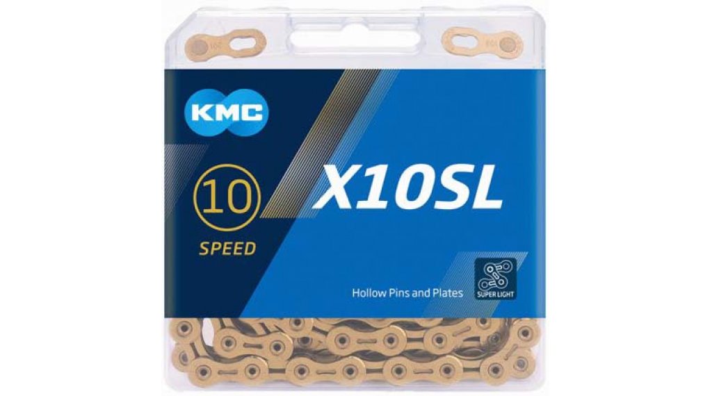 KONC x10SL GOLD 10V 114 Łańcuch linków