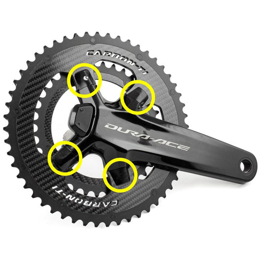 Viti and Cover Kit Carbon Ti X-Cover Shimano Dura Ace 9200