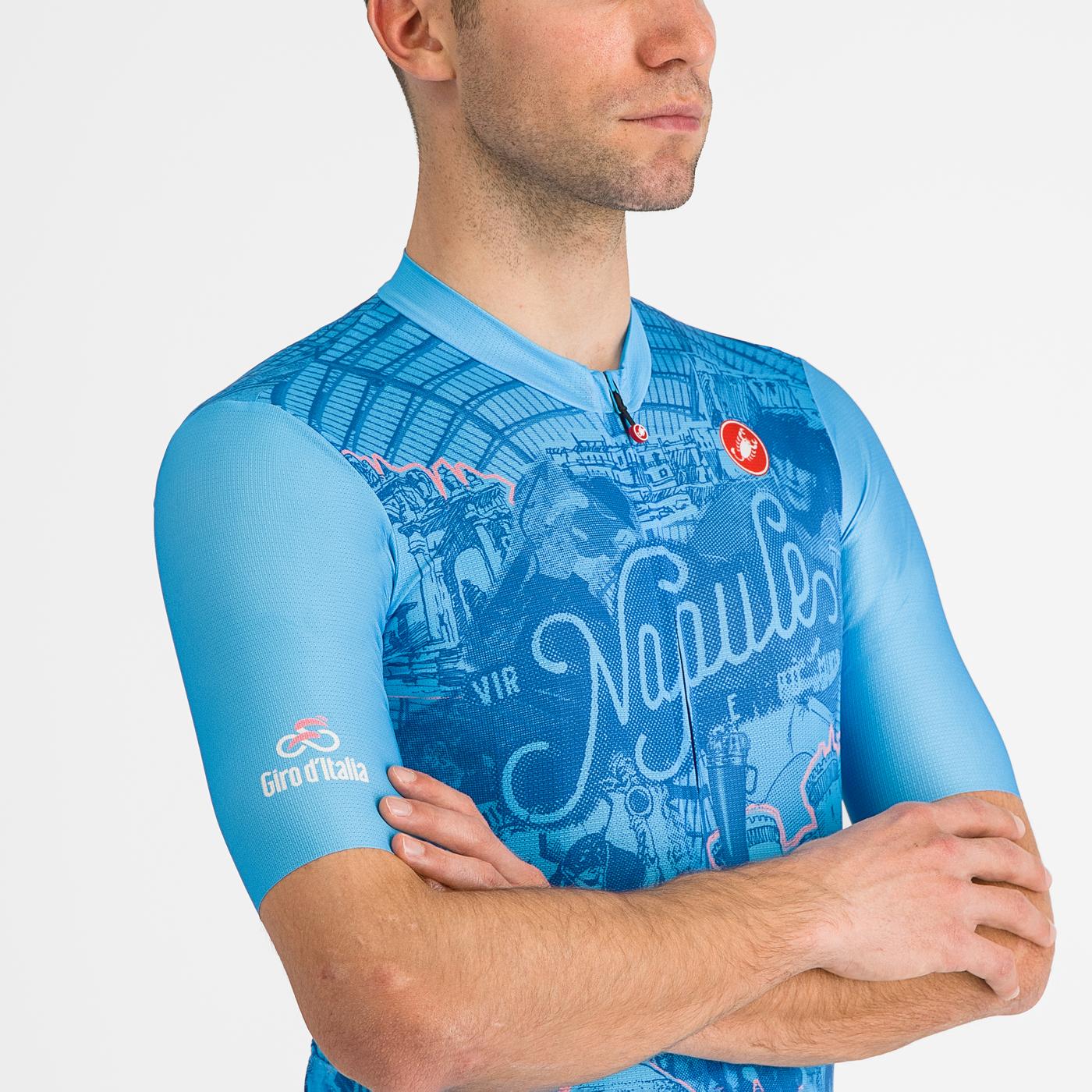 Maglia Maniche Corte Castelli Giro107 Napoli