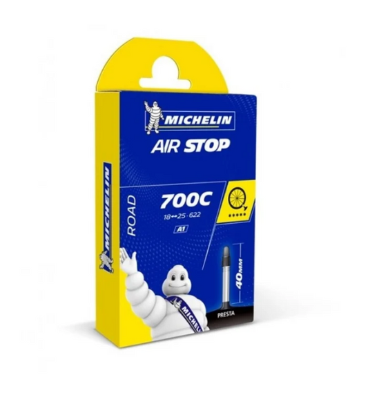 Michelin -Luftstopp A1 700x18/25 Presta Ventil 40 mm