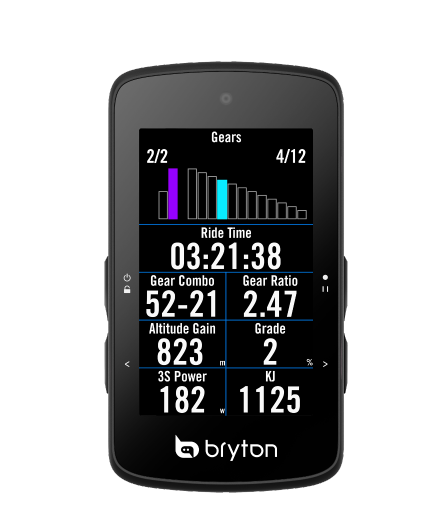 Bryton Rider 750 ciclocomputer if