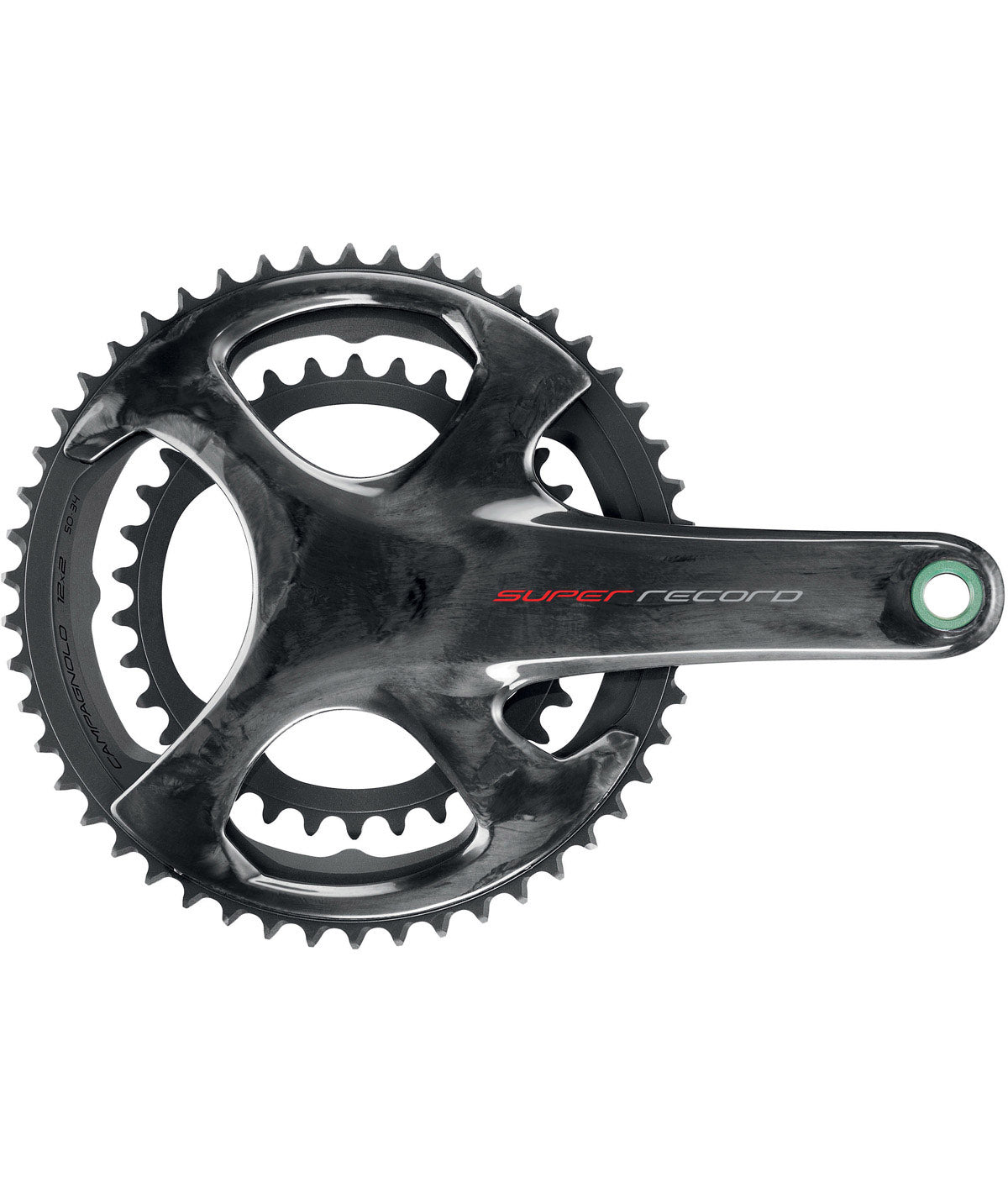 Juego de bielas Campagnolo Super Record Ultra-Torque TI Carbon 12v.