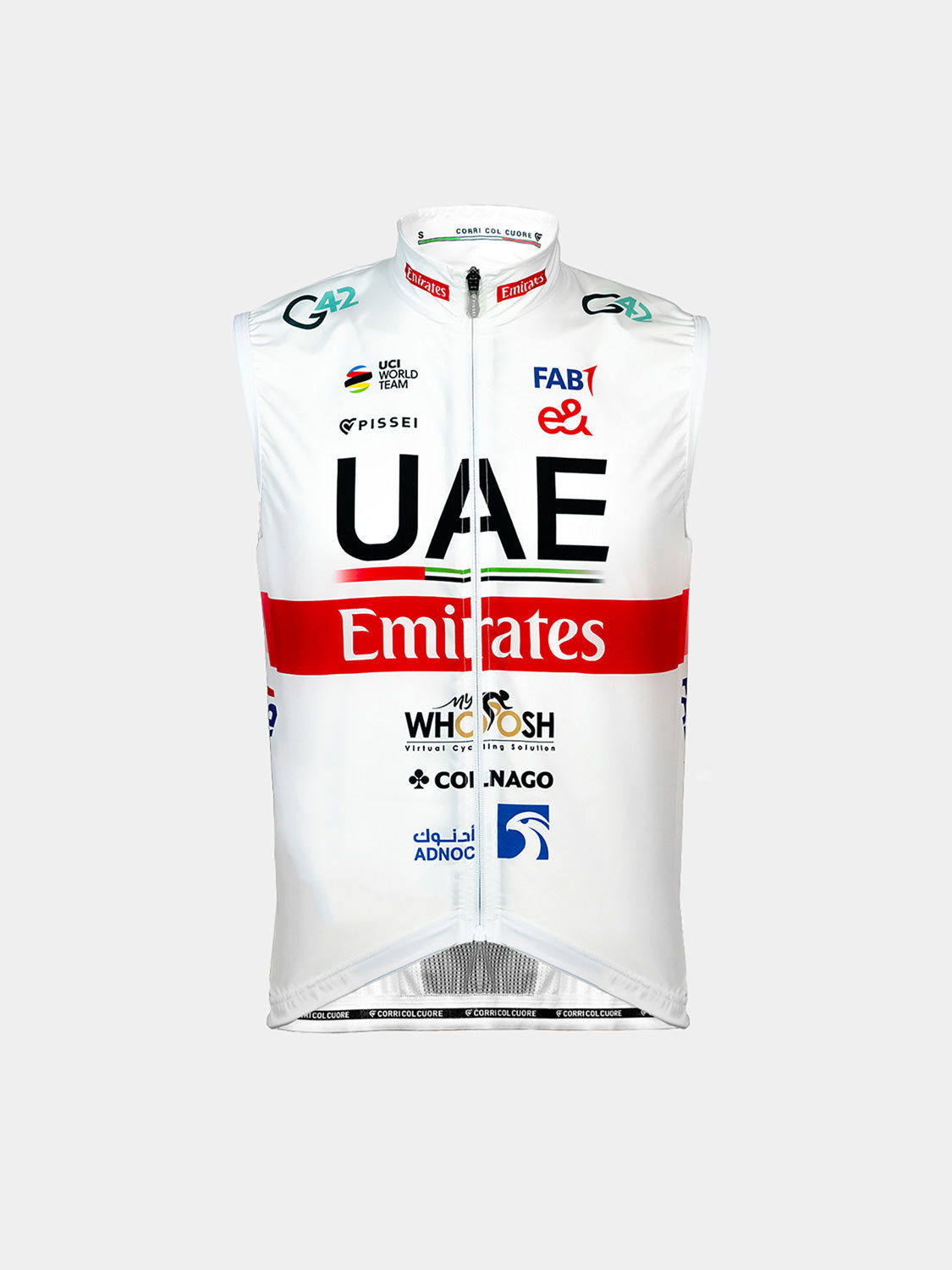 Gilet Pissei replica UAE Team Emirates