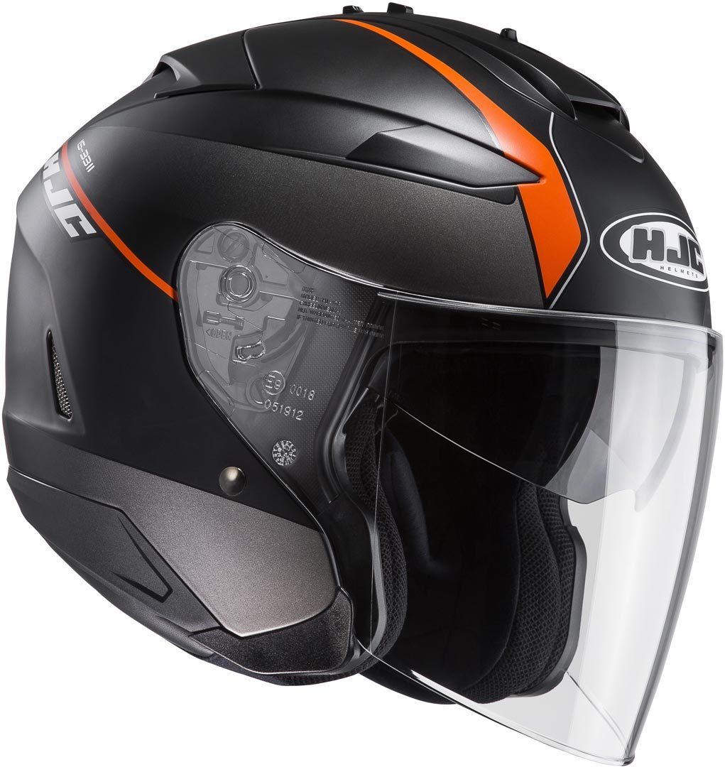 Hjc is-33 II Niro Mc7SF helmet