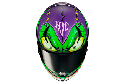 Hjc RPHA 11 Green Goblin Marvel helmet