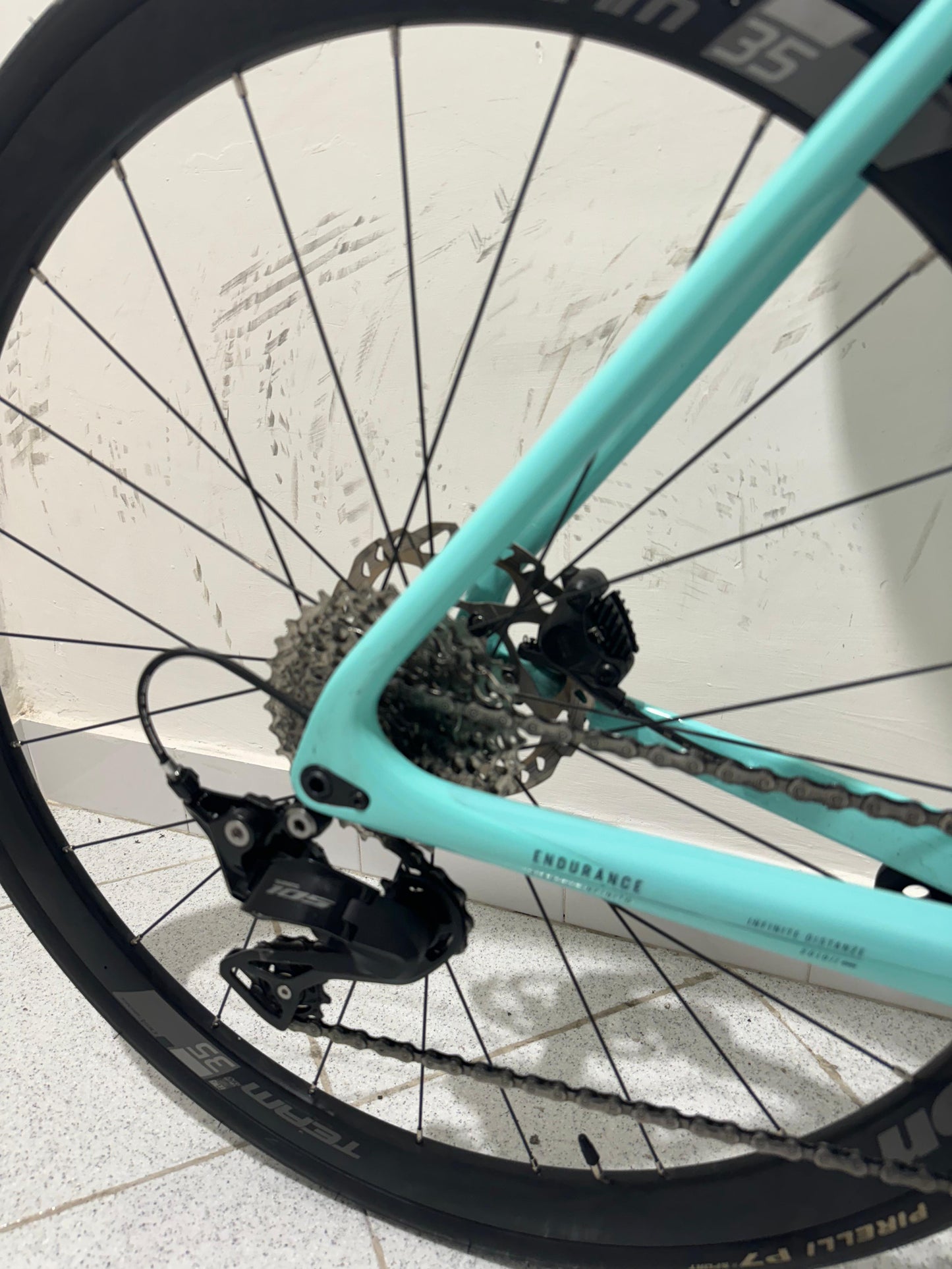 Bianchi Infinito Disc Grootte 55 - Gebruikt