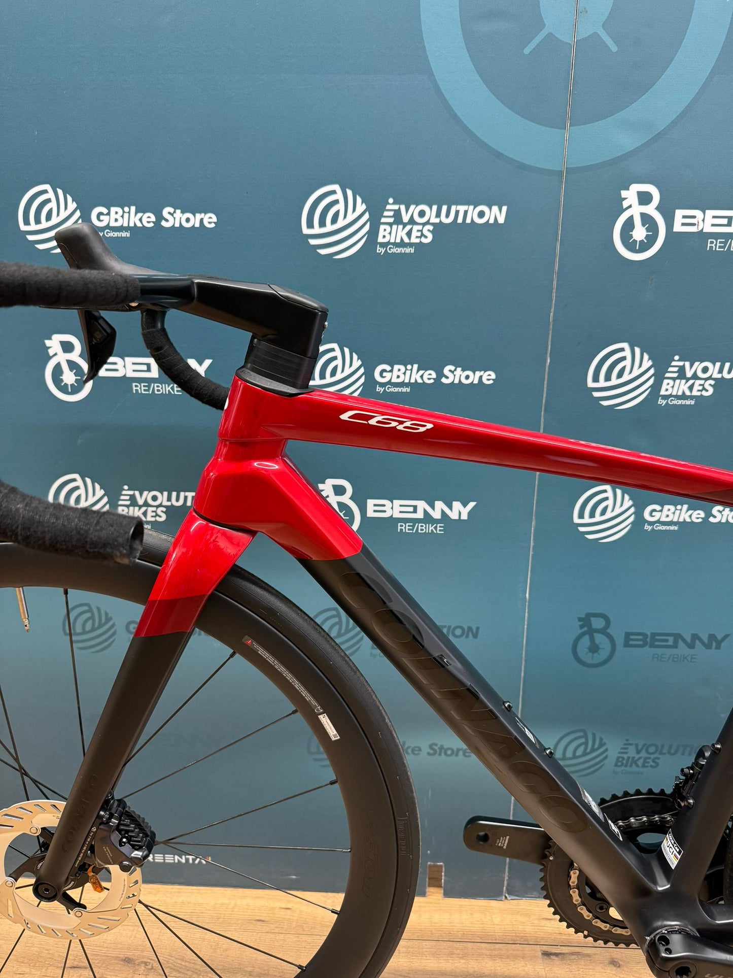 Colnago C68 Straßenscheibe ULTEGRA DI2 12V Größe 45,5 - Gebraucht