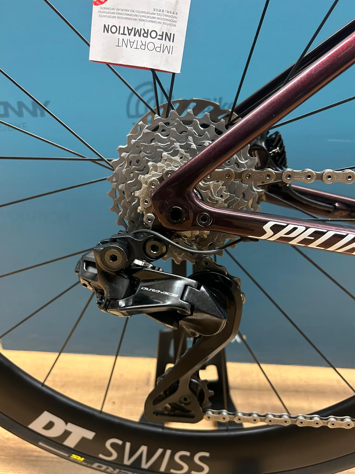 S-Works SL8 Tarmac Dura-Ace Di2 12v Tamaño 52 - Prueba de demostración