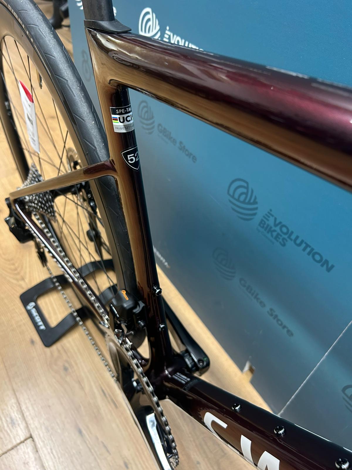 S-Works SL8 Tarmac Dura-Ace Di2 12v Tamaño 52 - Prueba de demostración