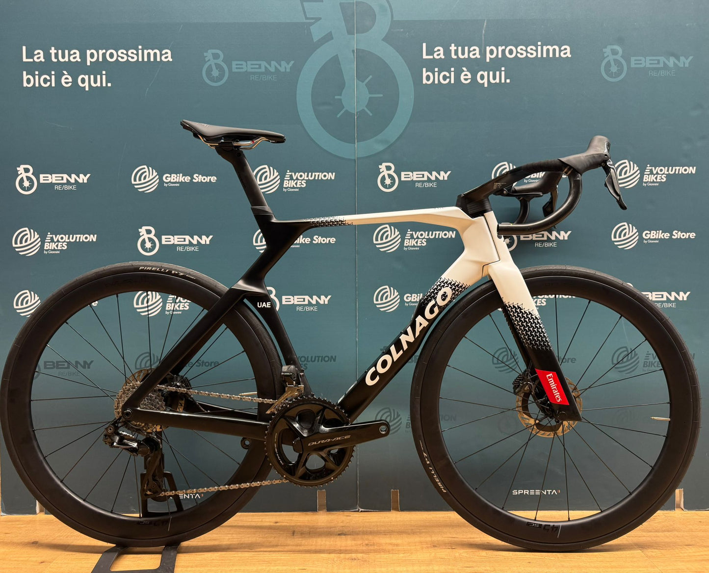 Colnago Y1Rs Dura-Ace Di2 Vision SC45 Tamaño de los EAU M - Usado