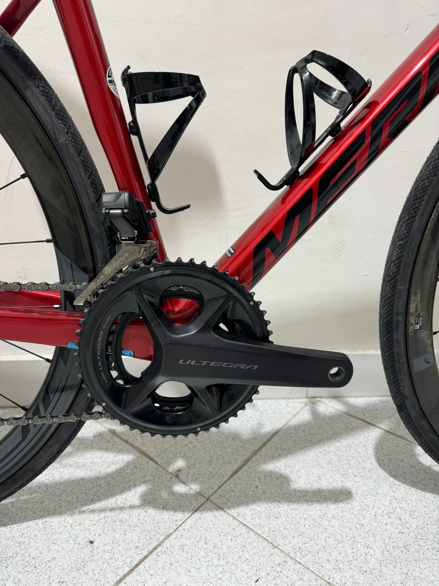 Merida sculptuurschijf ultegra di2 maat S - Gebruikt