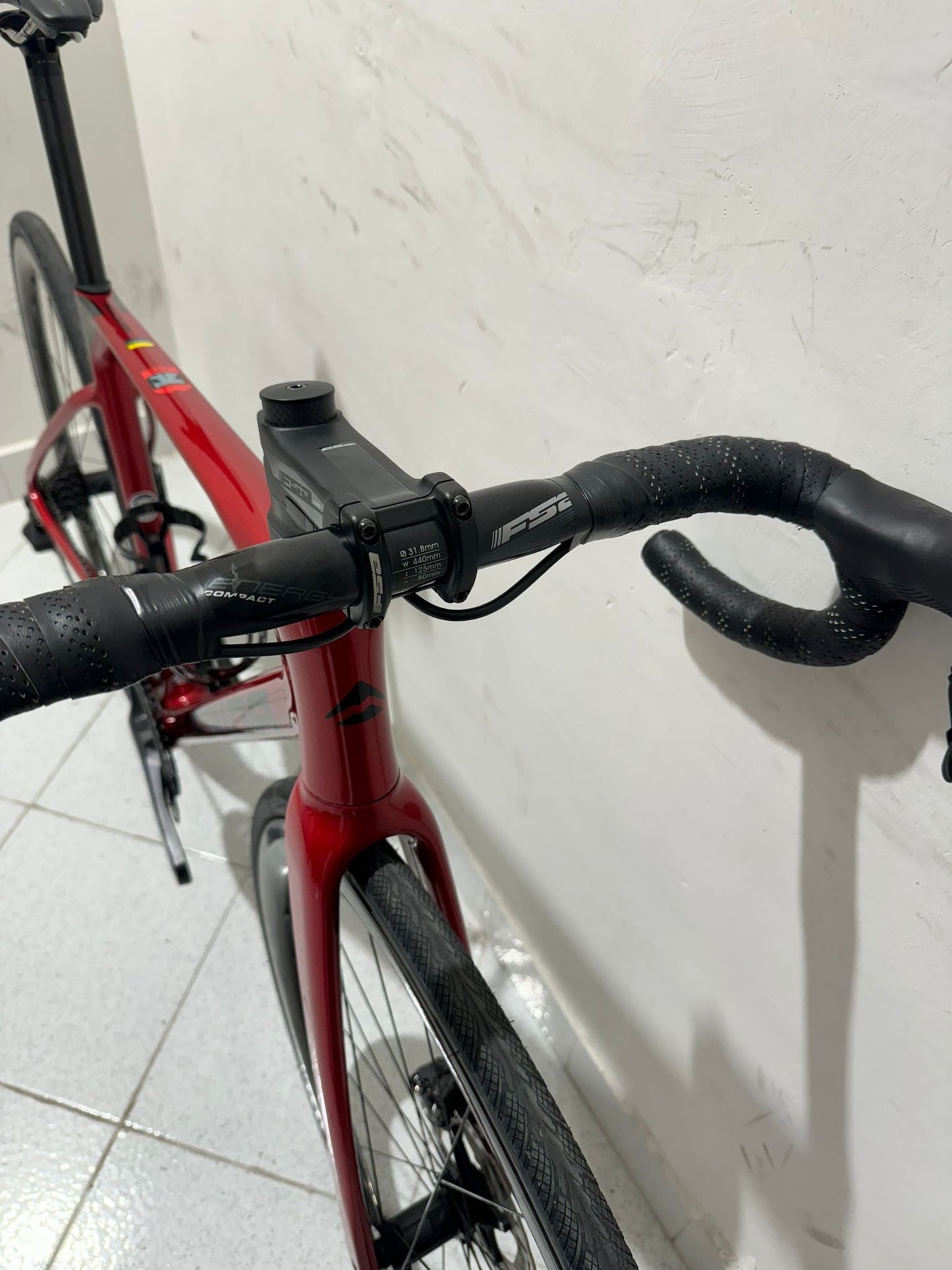 Merida sculptuurschijf ultegra di2 maat S - Gebruikt