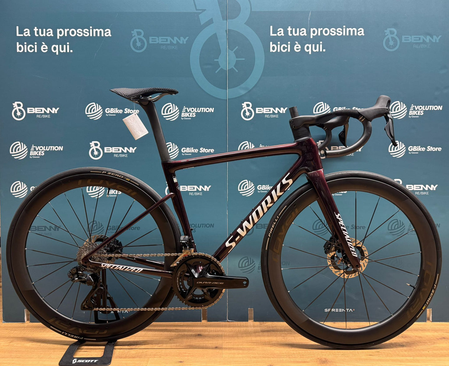 S-Works SL8 Tarmac Dura-Ace Di2 12v Größe 52 - Demotest