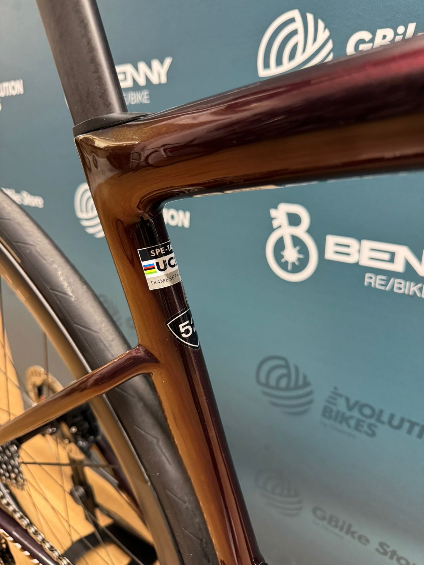 S-Works SL8 Tarmac Dura-Ace Di2 12v Größe 52 - Demotest