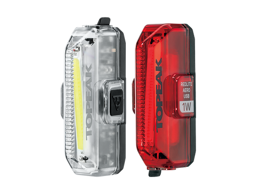 Kit LED LIGHTS TOPEAK AERO USB 1W Combo