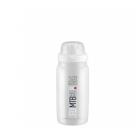 Elite Fly MTB Gennemsigtig 550 ml flaske