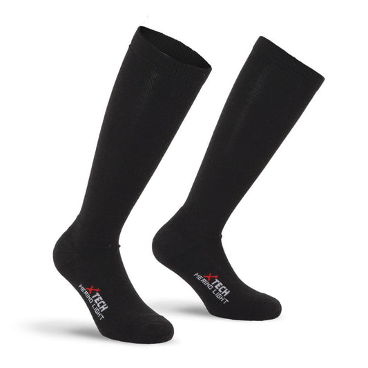 Chaussette de chaussette légère de mérinos xtech