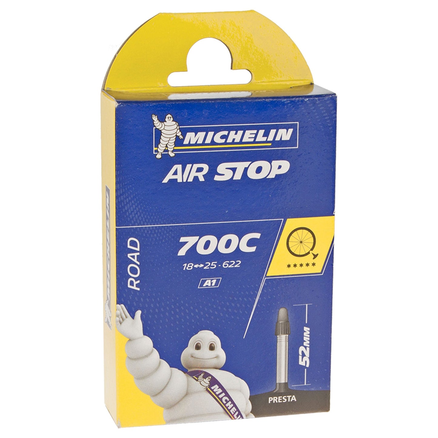 Michelin Air Stop A1 700x18/25 Presta Valve 52 mm