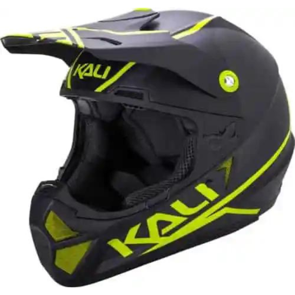 CASCO KALI SHIVA colore NERO-GIALLO LIME