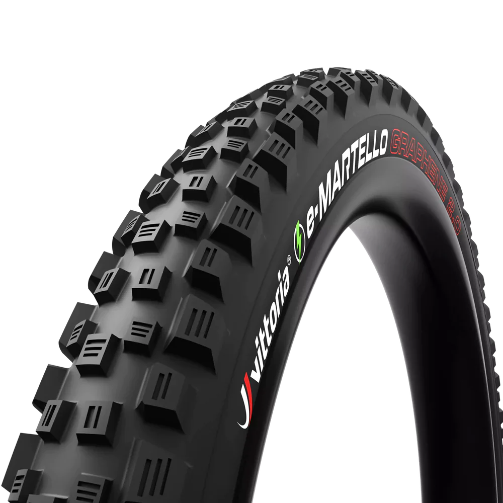 Copertone Vittoria e-Martello Graphene 2.0 4C Tubeless Ready Nero