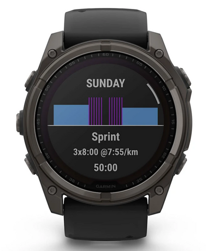 Garmin Fenix ​​8 Solar Sapphire - 51 mm