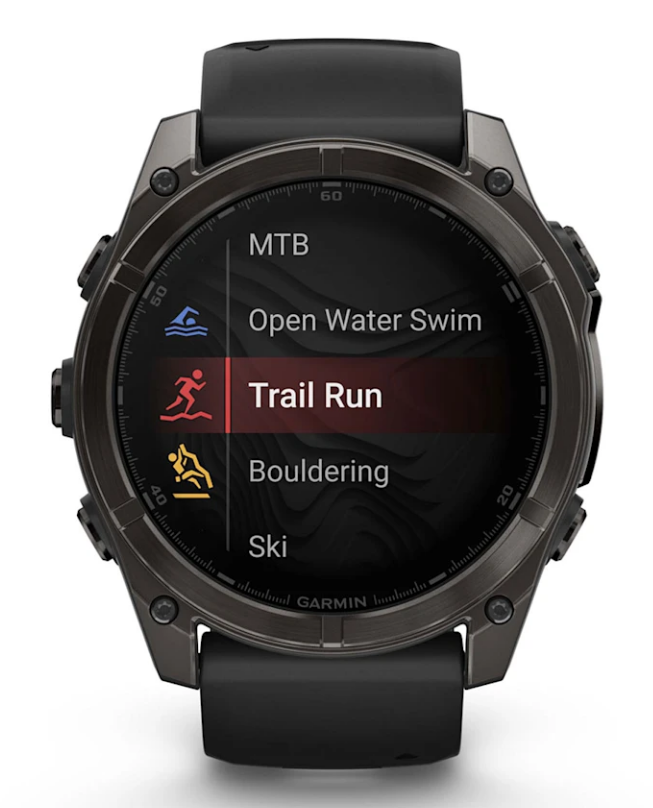 Garmin Fenix ​​8 Amoled Saphir - 51 mm