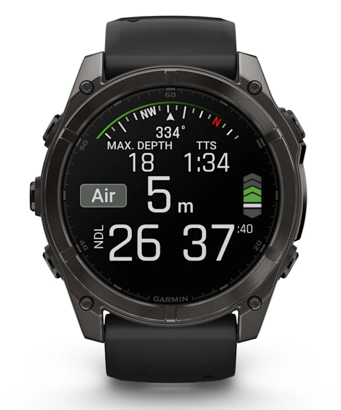 Garmin Fenix ​​8 Amoled Saphir - 51 mm