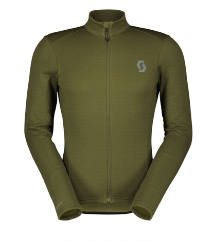 Chemise pour hommes à manches longues pour hommes Scott Gravel Merino