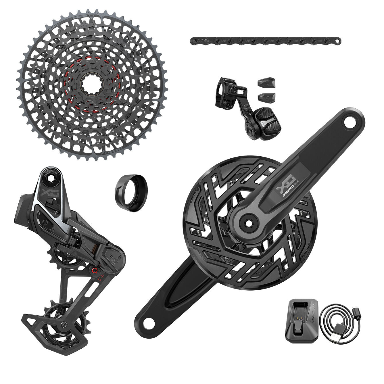 SRAM X0 Eagle Group Transmisión T-Type Axs E-Bike-Brosa