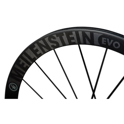 Kevyet Meillestein Evo Disc Tubeless Schwarz Edition -pyörät