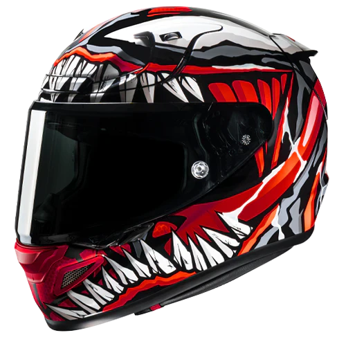 HJC RPHA 12 Maximizado Venom Marvel MC1SF Capacete