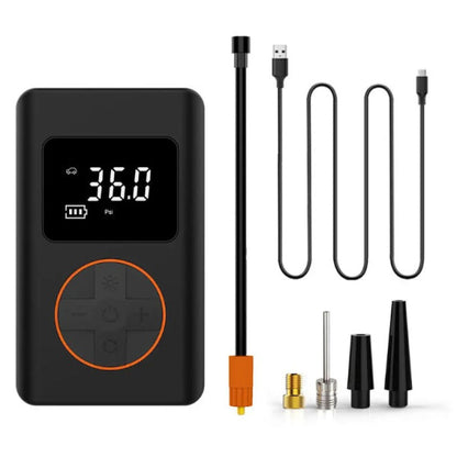 Uniwersalny kompresor Barbieri Mini do wszystkich zaworów 10 barów z wyświetlaczem cyfrowym