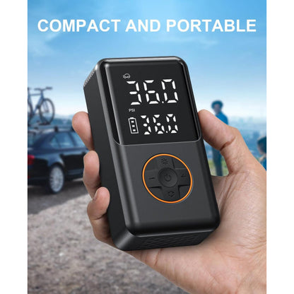 Uniwersalny kompresor Barbieri Mini do wszystkich zaworów 10 barów z wyświetlaczem cyfrowym