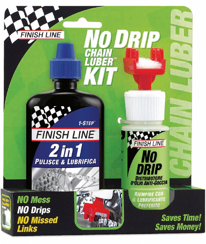 Kein Tropf Finish Line Kit reinigt und schmiert 2 in 1 - 120 ml