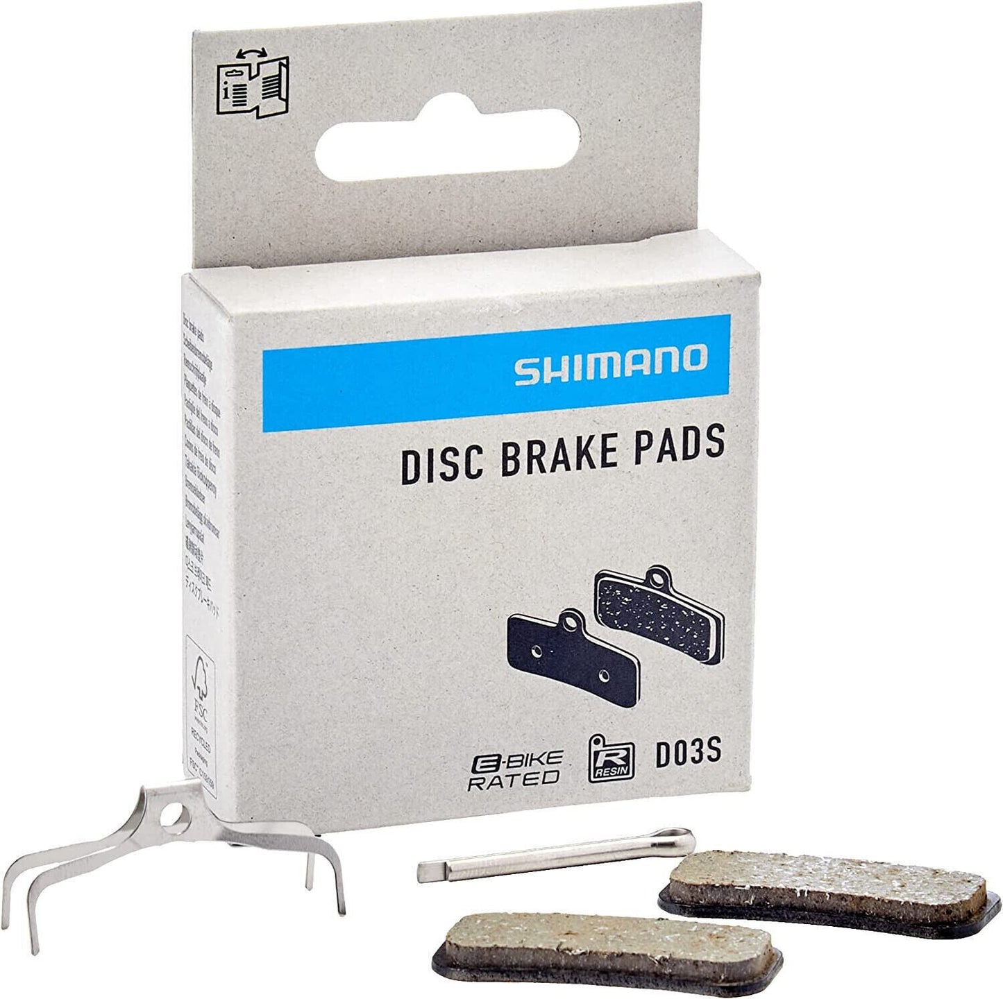 Pastilhas de freio de disco shimano d03s