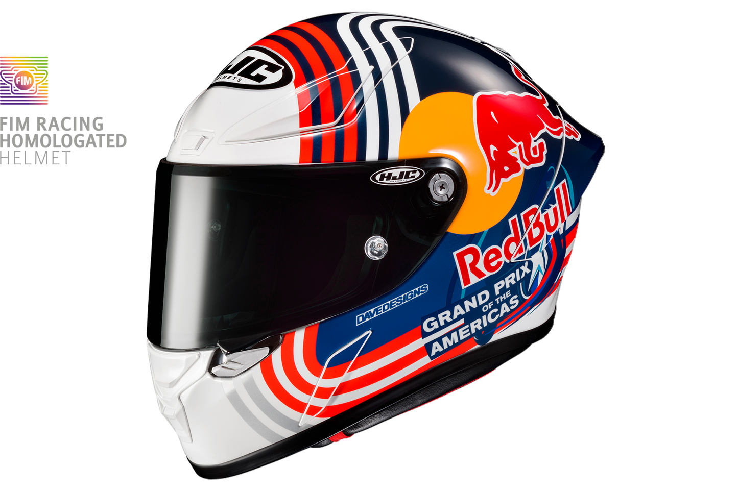 GP completo de HJC RPHA 1 Red Bull Austin