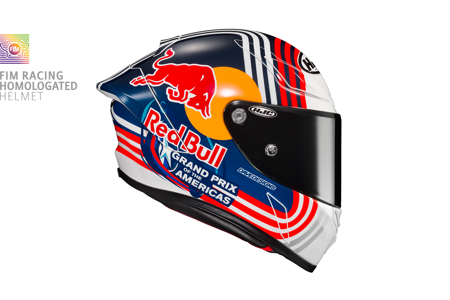 Voller HJC RPHA 1 Red Bull Austin GP