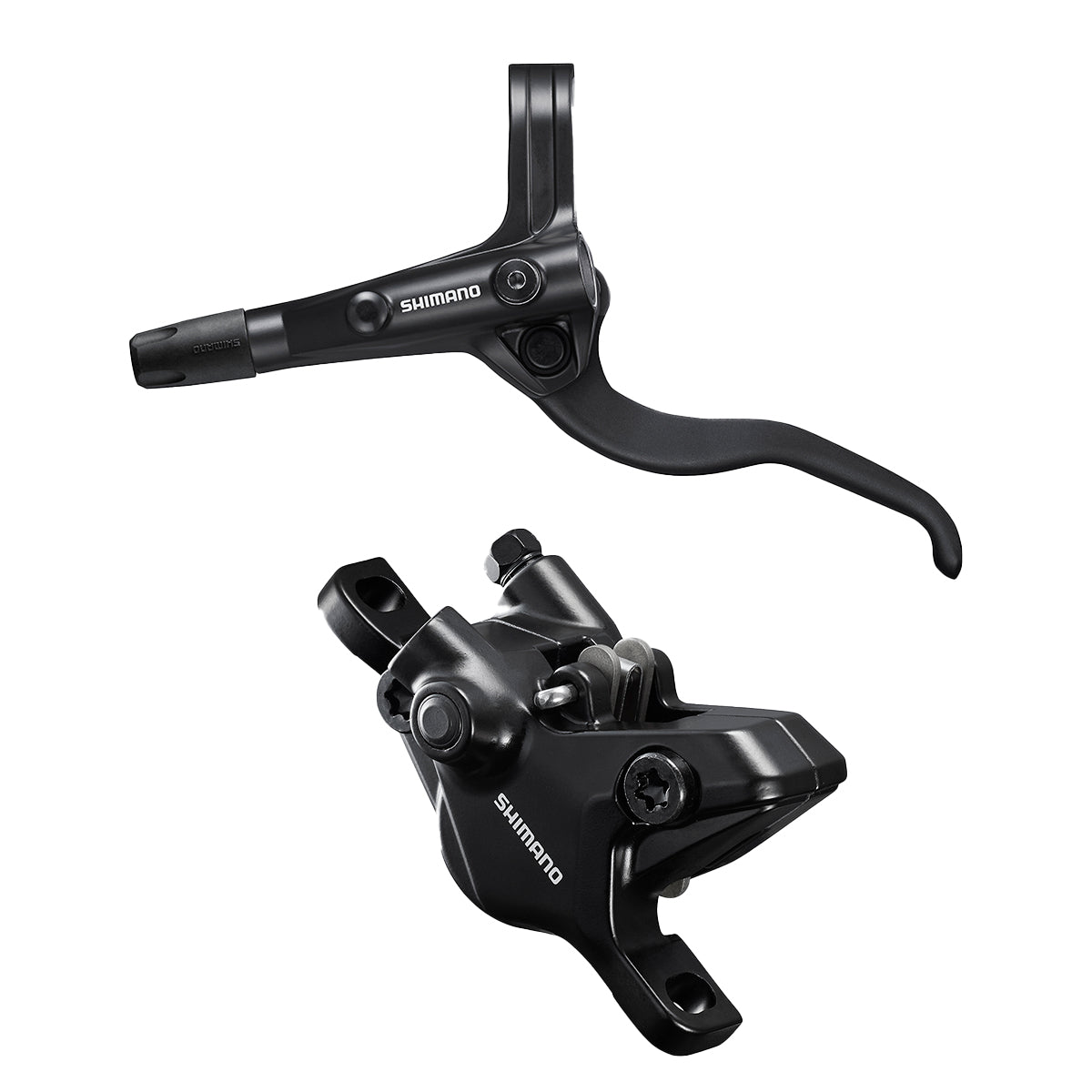 Dvojice hydraulických kotoučových brzd Shimano MT401