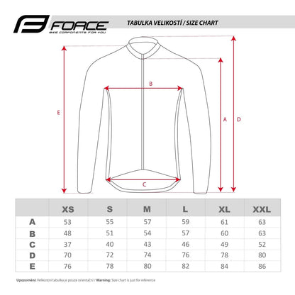 Force x58 windproof jacket