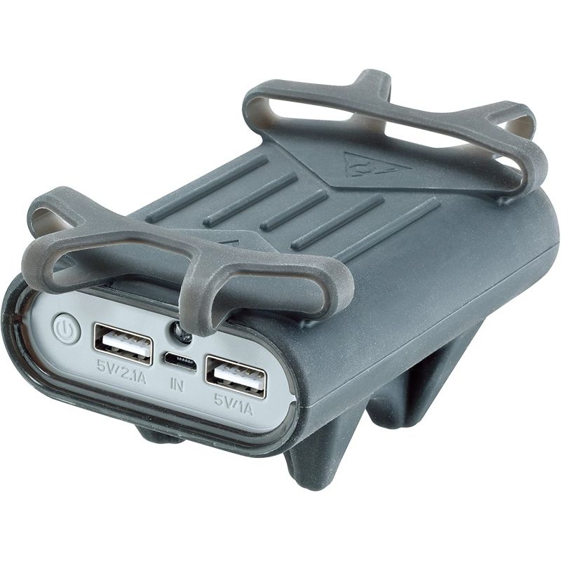 Soporte de teléfono inteligente Topeak con Pawerrack 7800 Mah