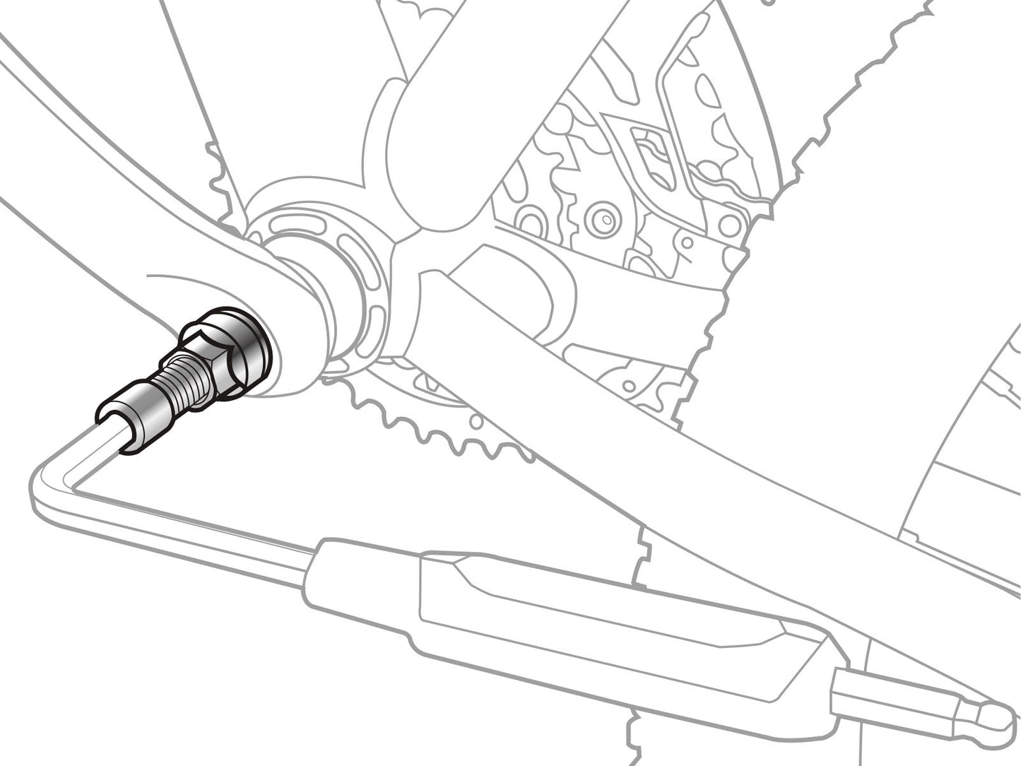 Topaak Universal Crank Puller potrubí extraktor