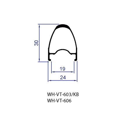 Vision Trimax 30 kb obręczy kół hamulcowy