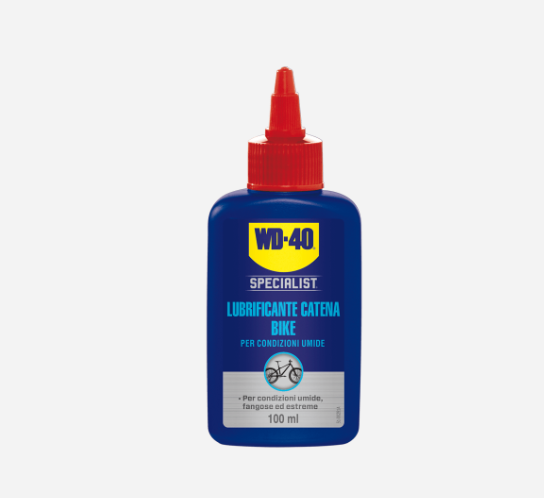 WD-40-pyörävoiteluaine 100 ml: n märkäolosuhteiden asiantuntijalle