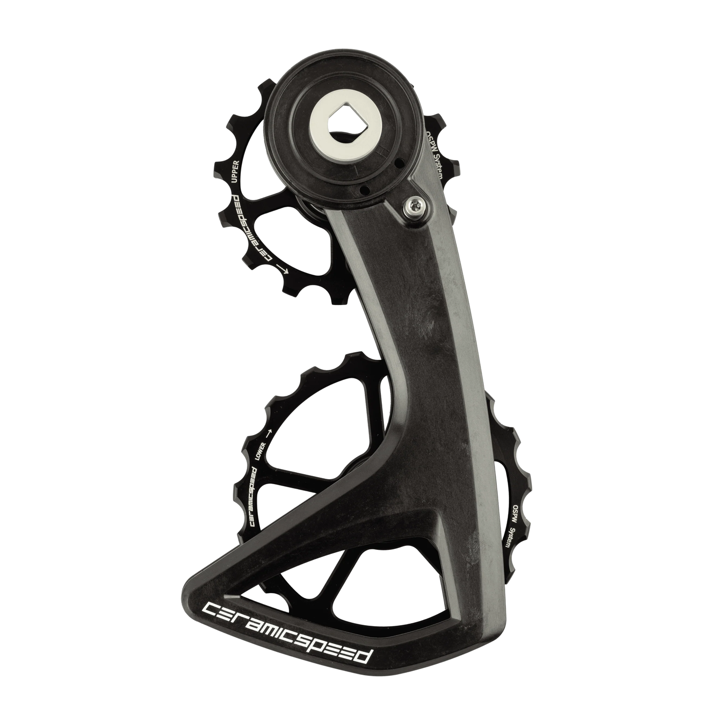 Chame Chage a Pulegggene CeramicSpeed ​​Eversed OSPW RS SRAM Red/Force Axs 5-Sh-SPOKU