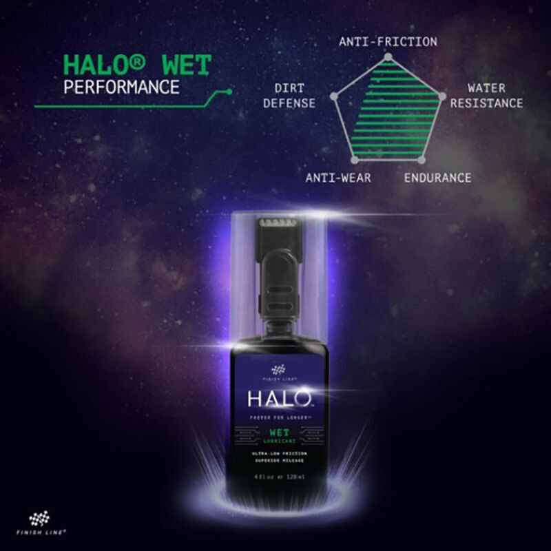 Halo Wet Finish Line 120mL keraamisen ketjun voiteluaine