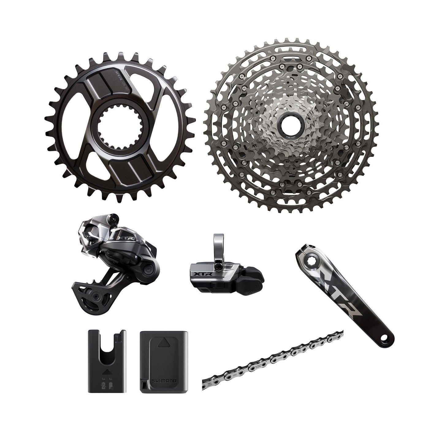 Groupe Shimano XTR Di2 M9250 Enduro 1x12V